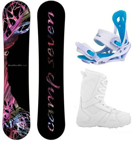2017 Camp Seven Snowboard Package with Board, Siren Mystic Bindings and Siren Lux Boots